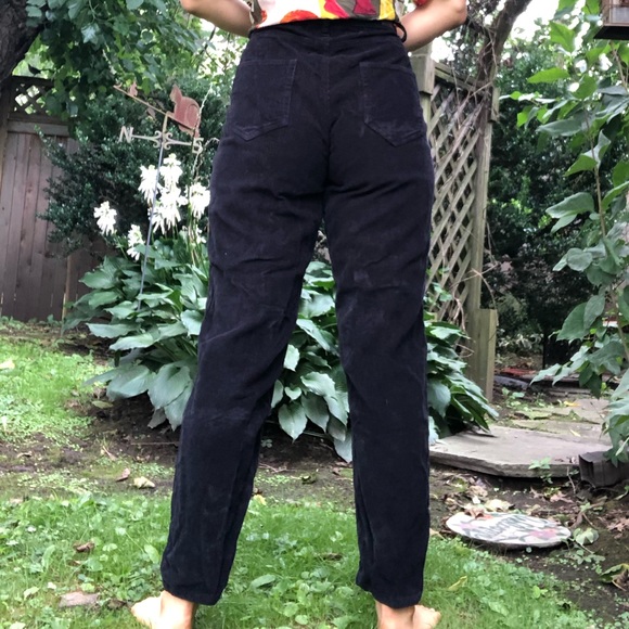 Urban Outfitters Cord Black Jeans - Picture 2 of 5